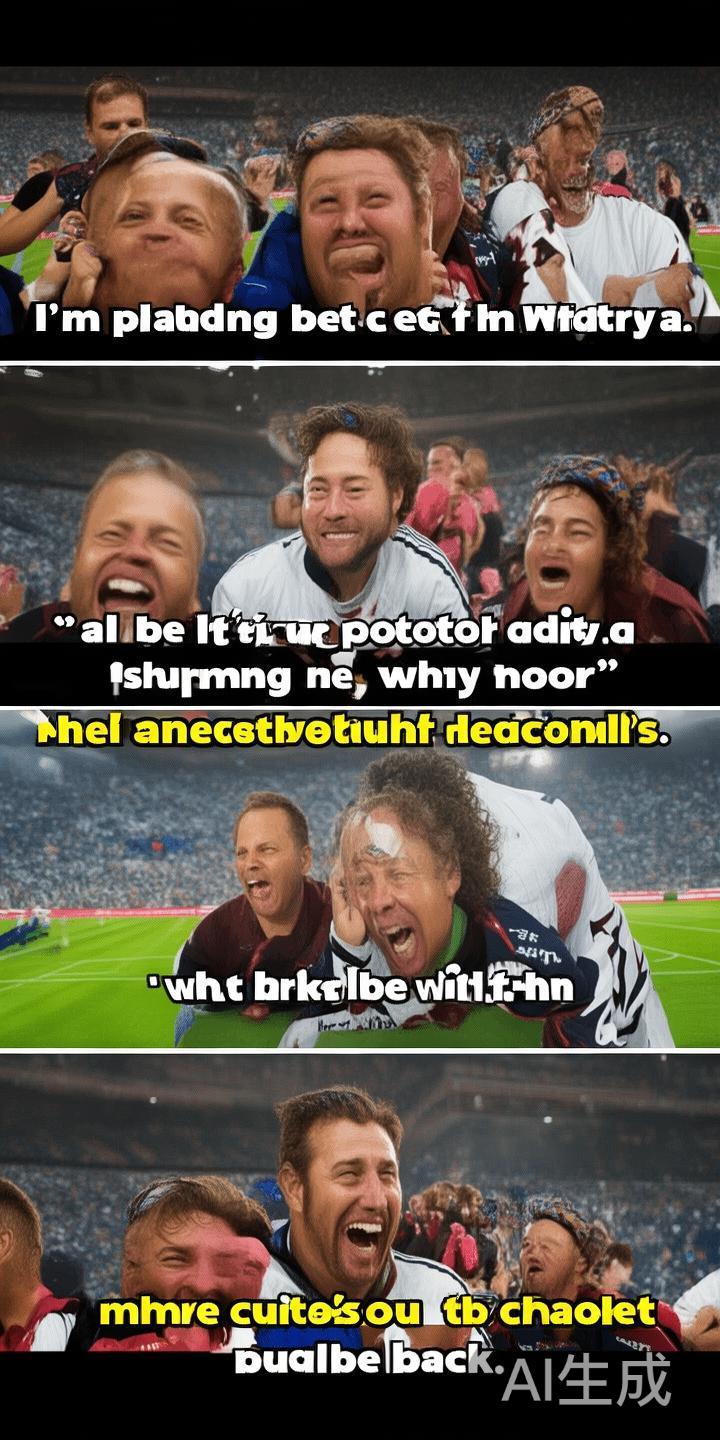 不少球迷用一句话表达了对比赛的期待与调侃：“这场比